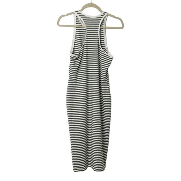 NWOT-Loft Striped Racerback Midi Dress - Picture 2 of 5